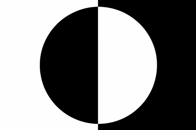 デザイン「白と黒」のプレビュー